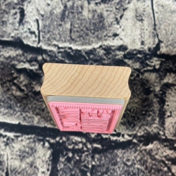 Hampton Art THANK YOU FROM THE BOTTOM OF MY HEART Rubber Stamp - Picture 5 of 6